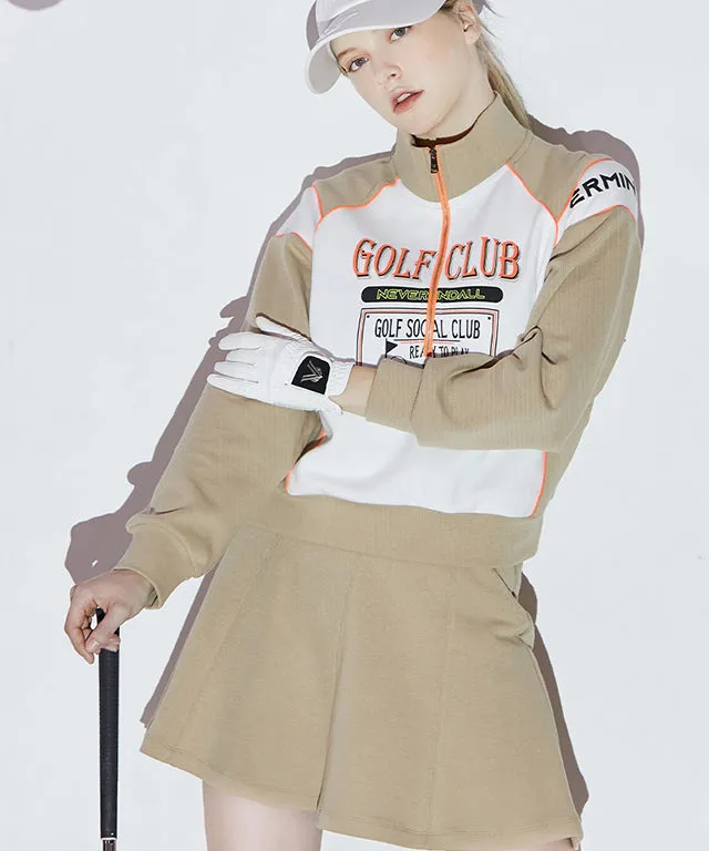 Any Day Jersey Flare - Beige