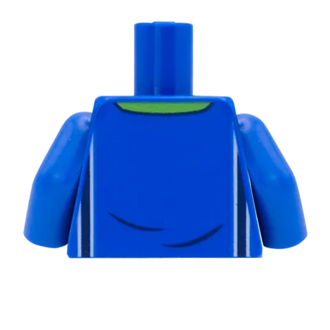 Blue LEGO Football/Soccer Shirt - Custom Design Minifigure Torso