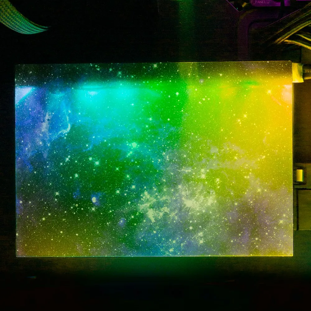 Blue Space RGB HDD Cover Horizontal