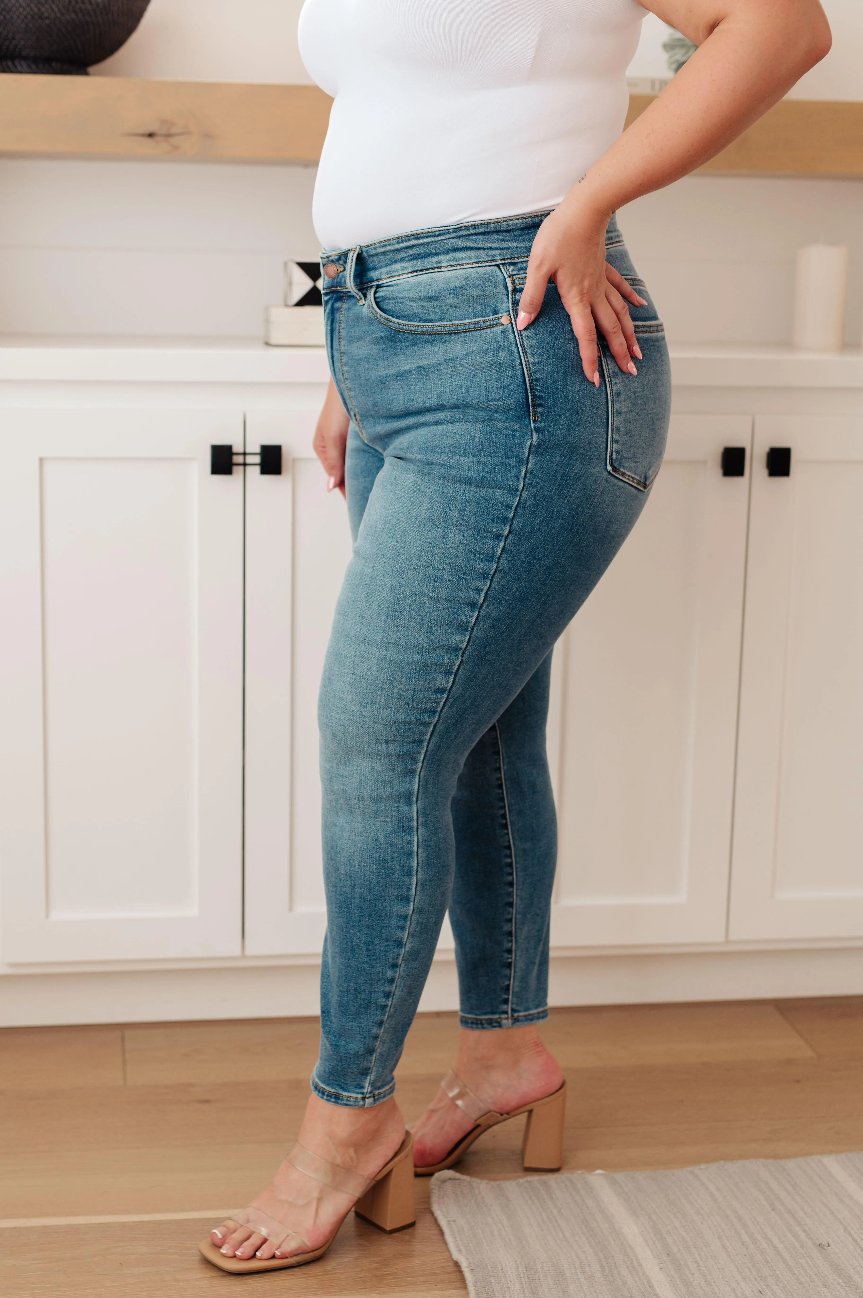 Bryant High Rise Thermal Skinny Jean - Judy Blue