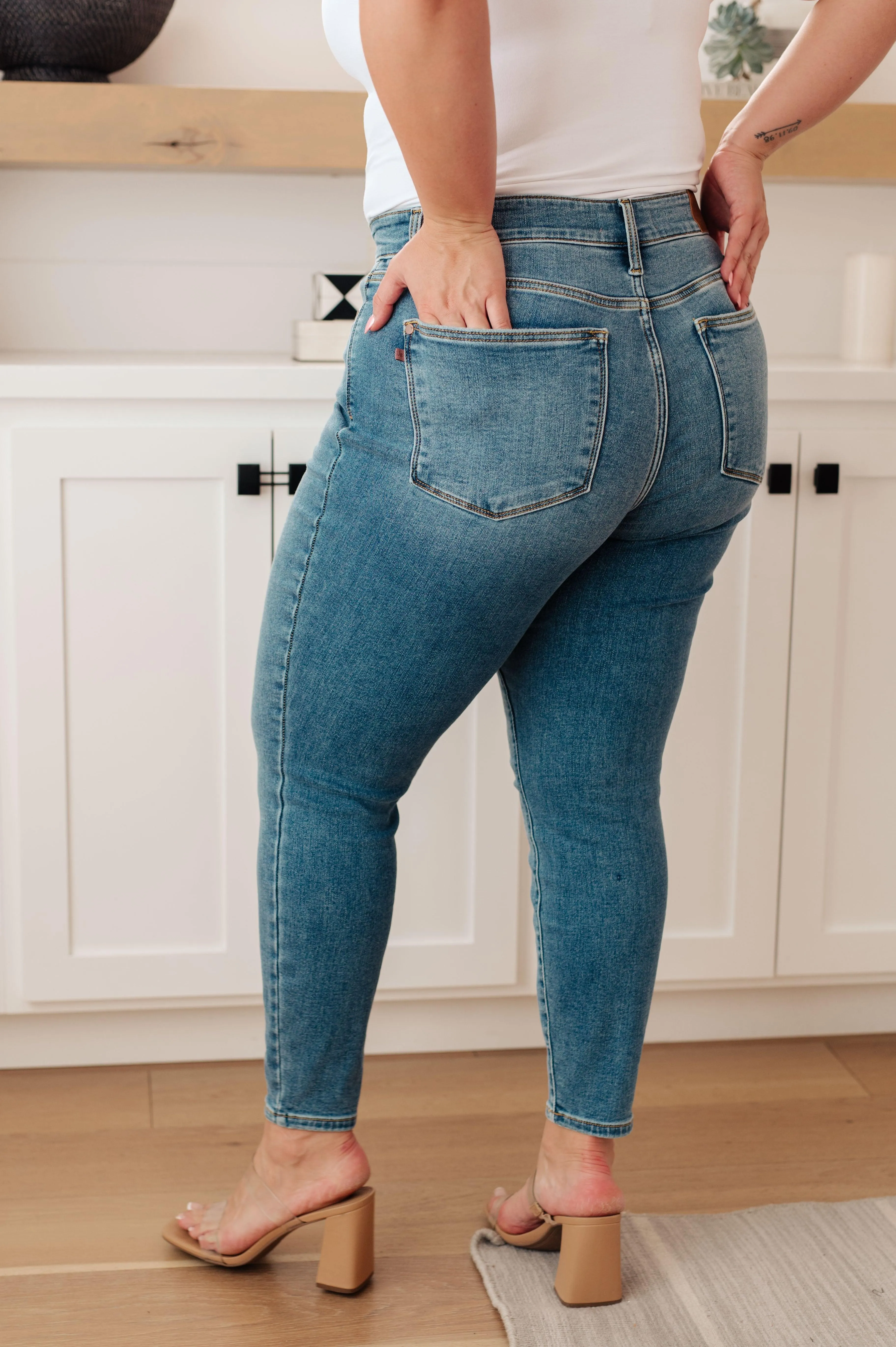Bryant High Rise Thermal Skinny Jean - Judy Blue