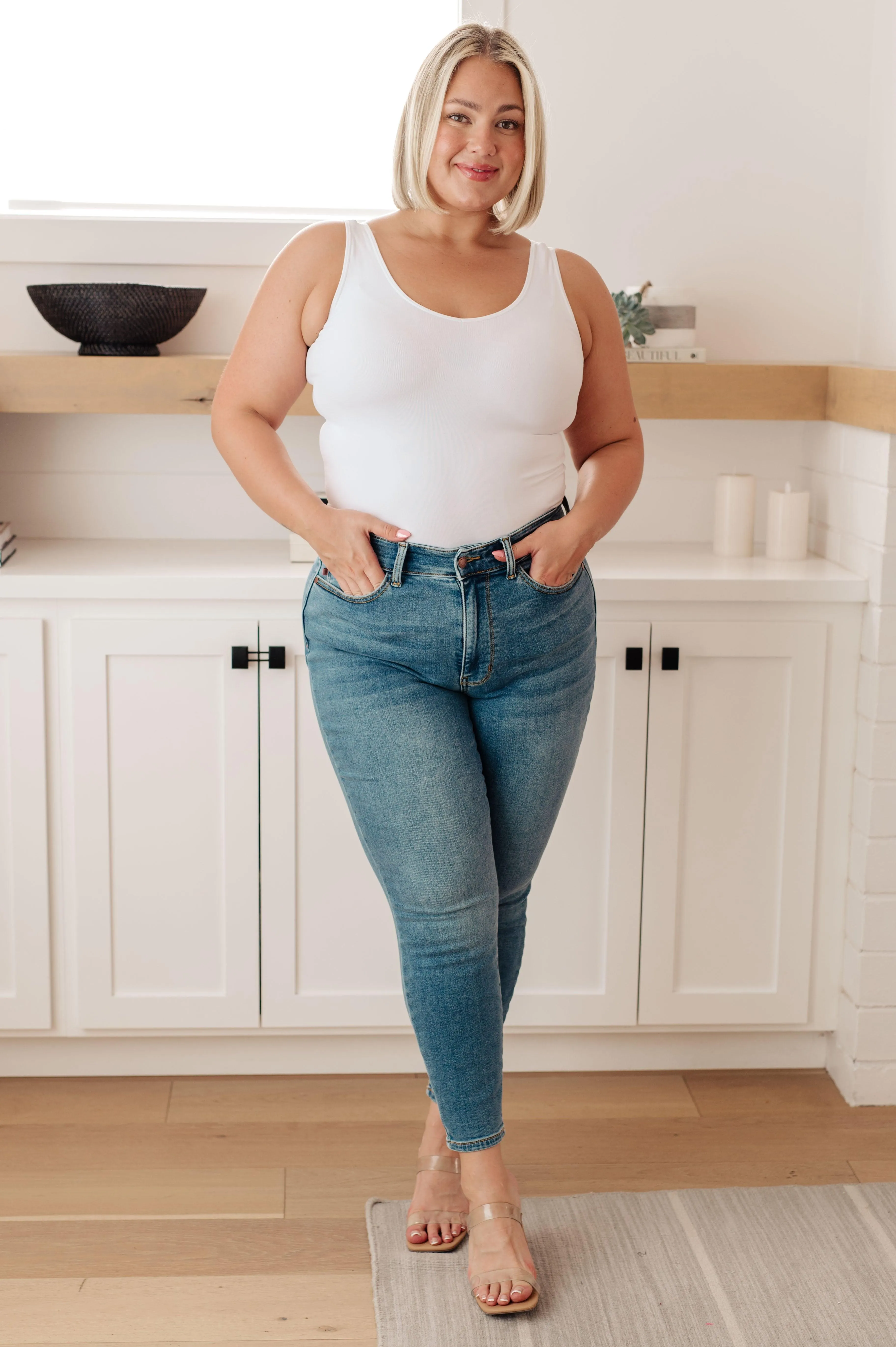 Bryant High Rise Thermal Skinny Jean - Judy Blue