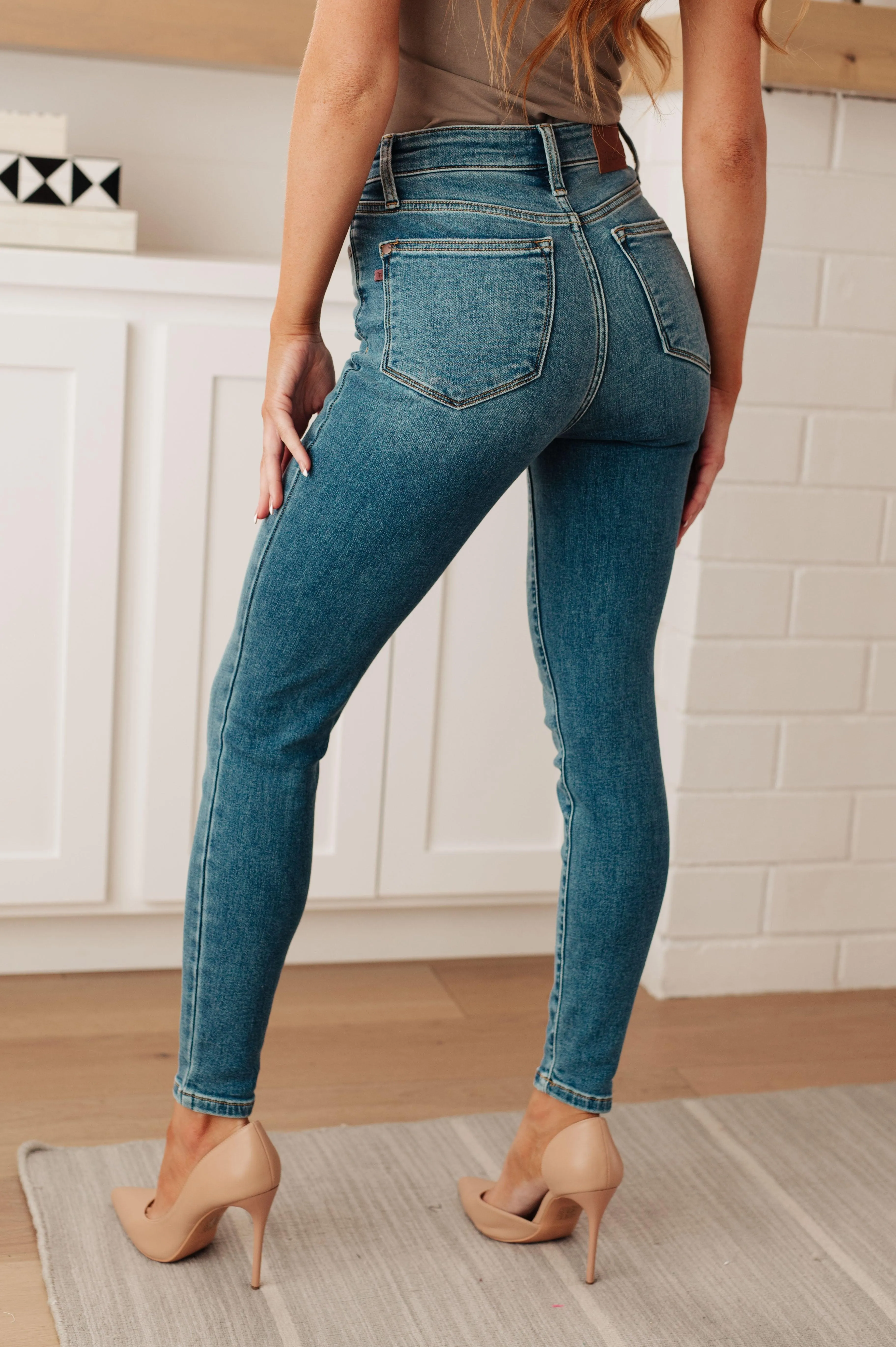 Bryant High Rise Thermal Skinny Jean - Judy Blue