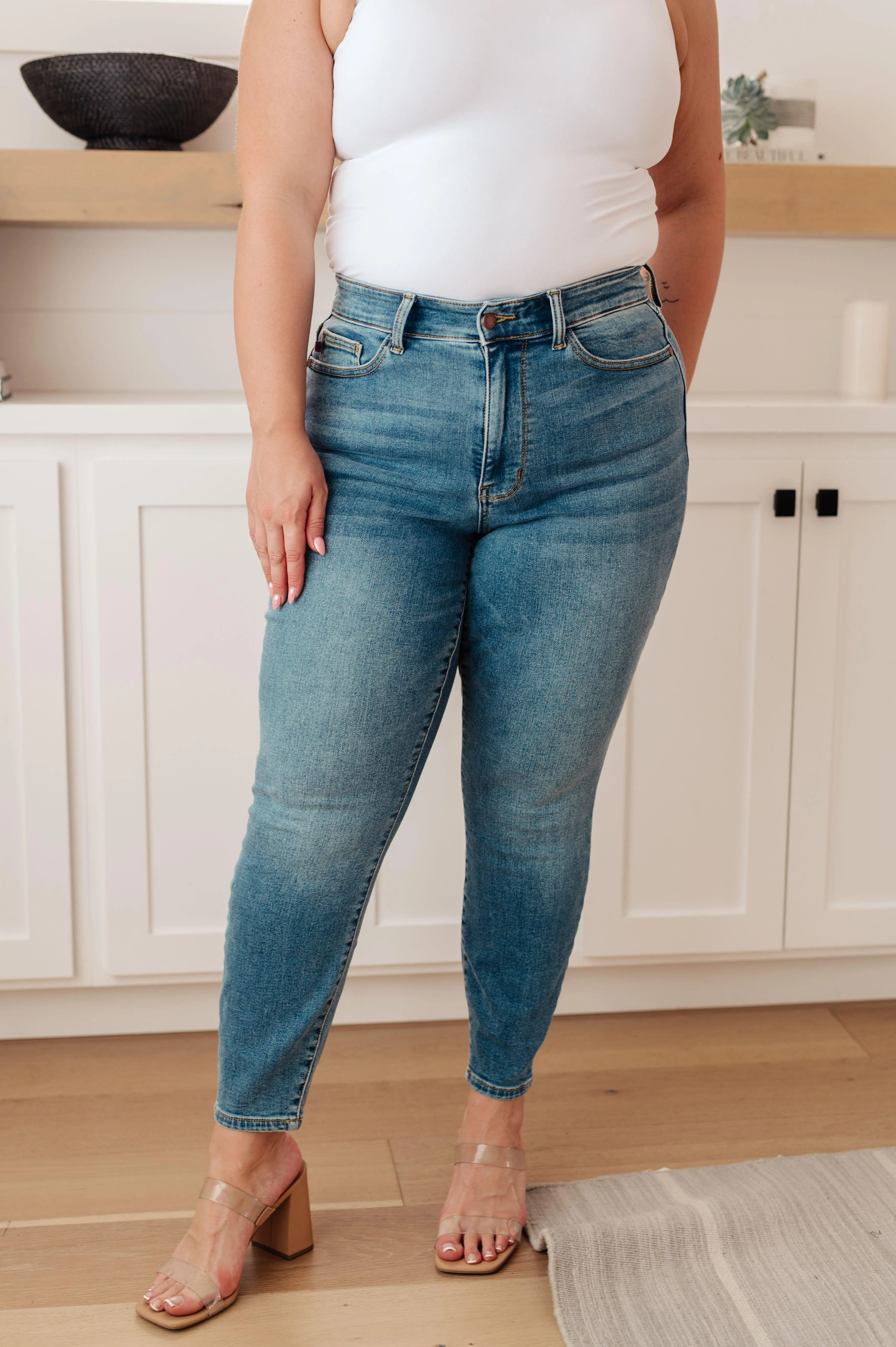 Bryant High Rise Thermal Skinny Jean - Judy Blue