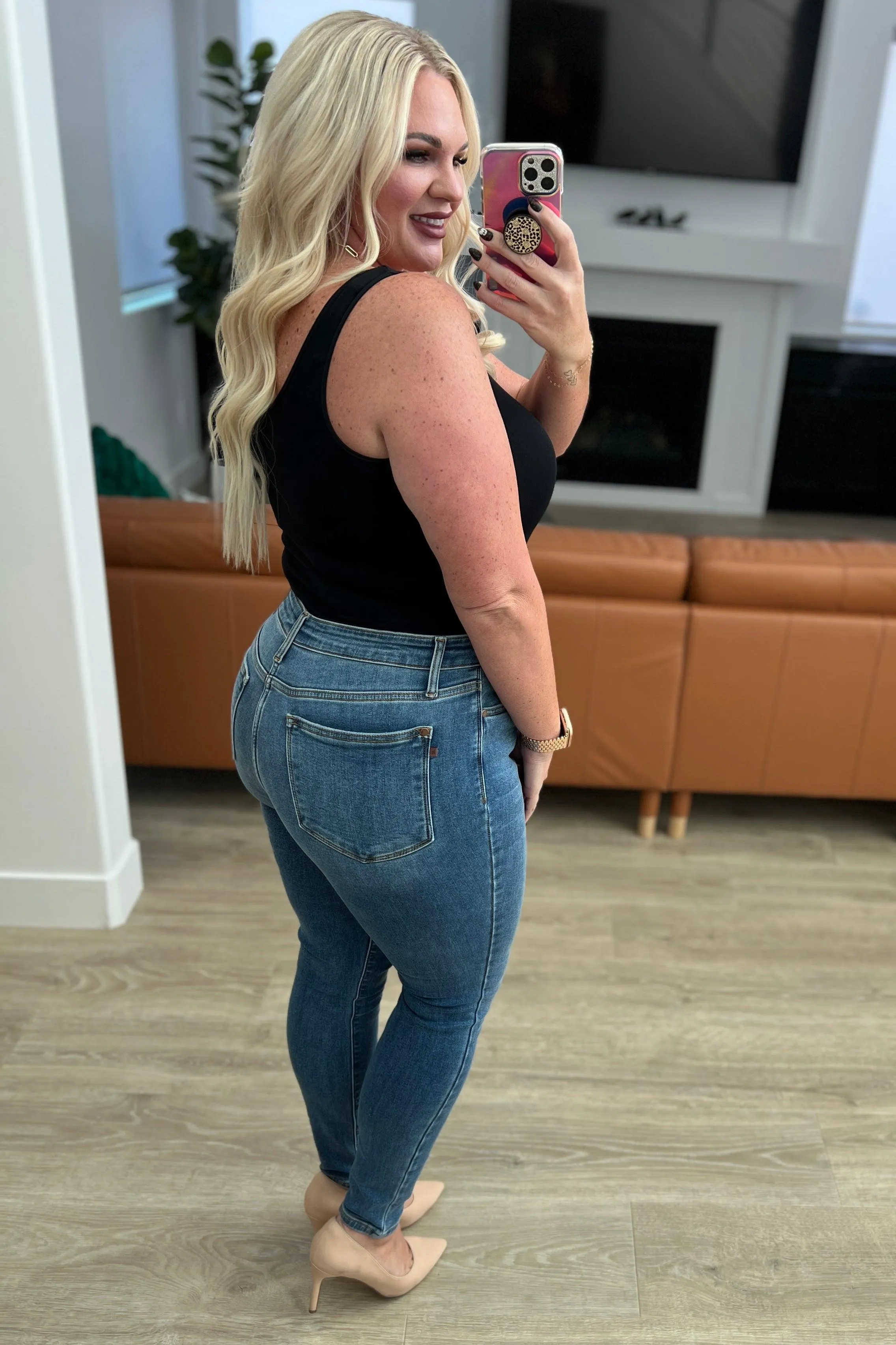 Bryant High Rise Thermal Skinny Jean - Judy Blue