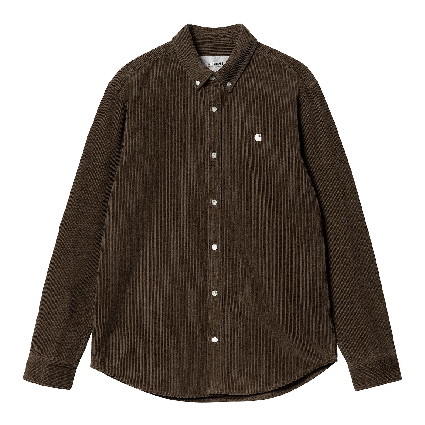 Carhartt WIP L/S Madison Cord Shirt - Buckeye / Wax