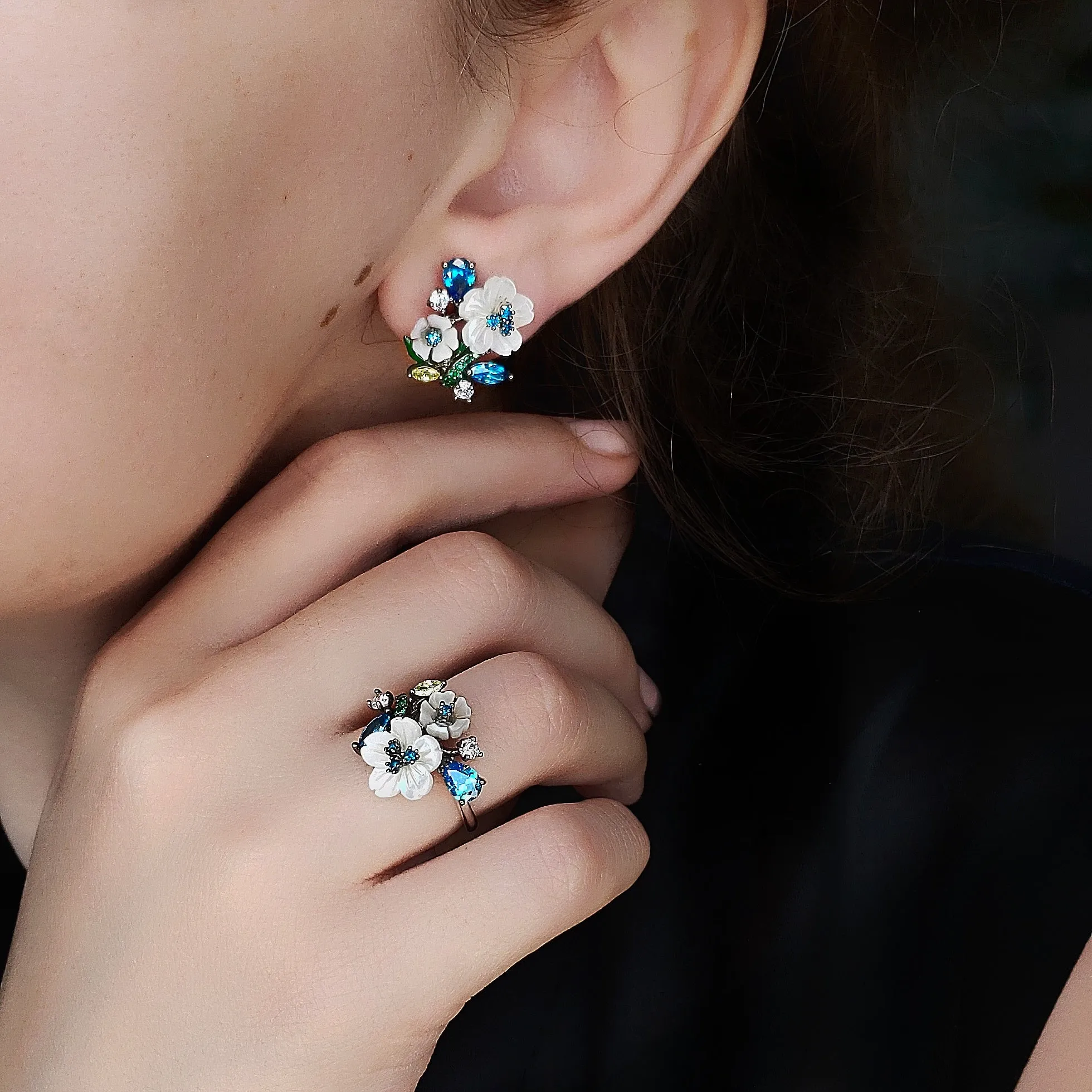 Celeste Bouquet Ring