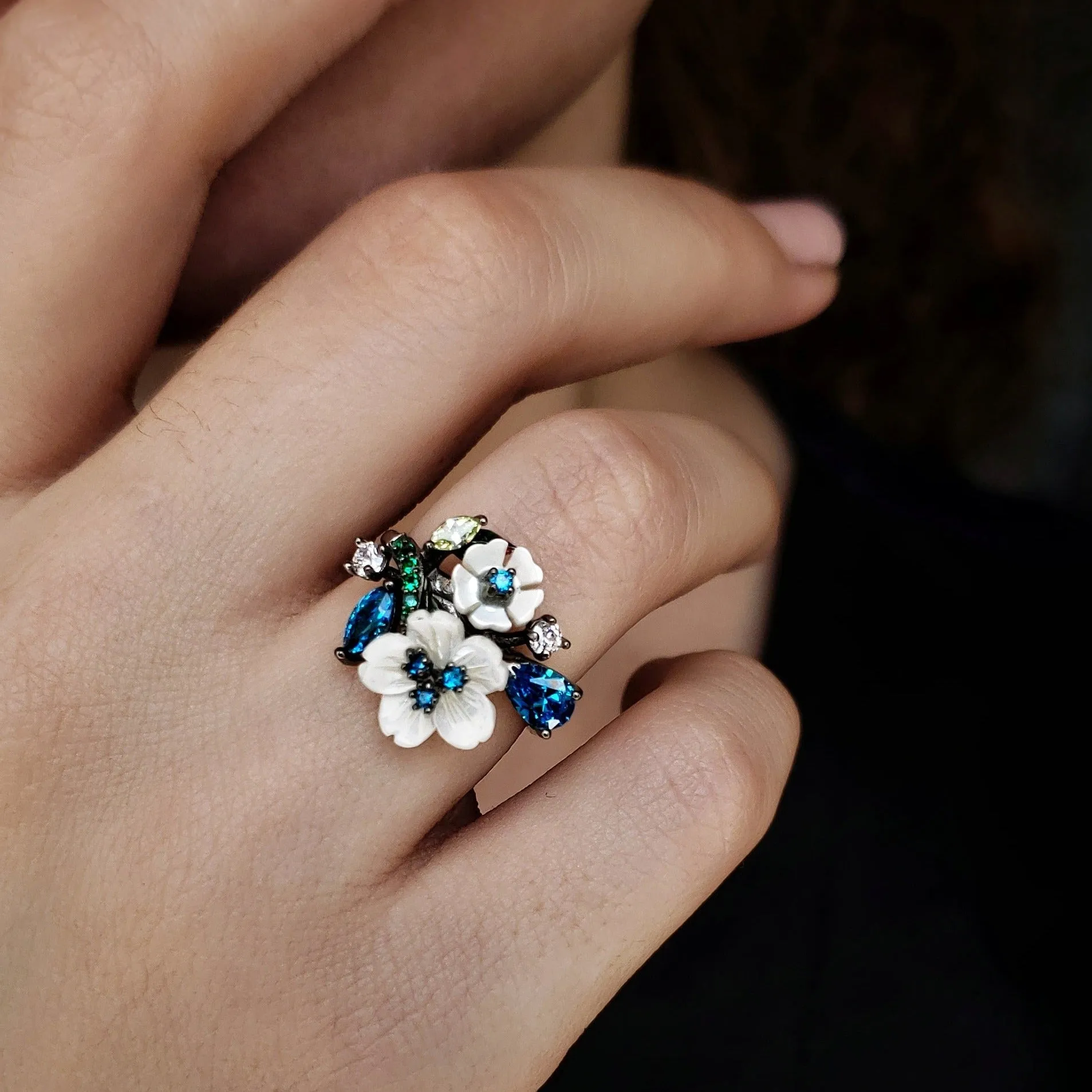 Celeste Bouquet Ring