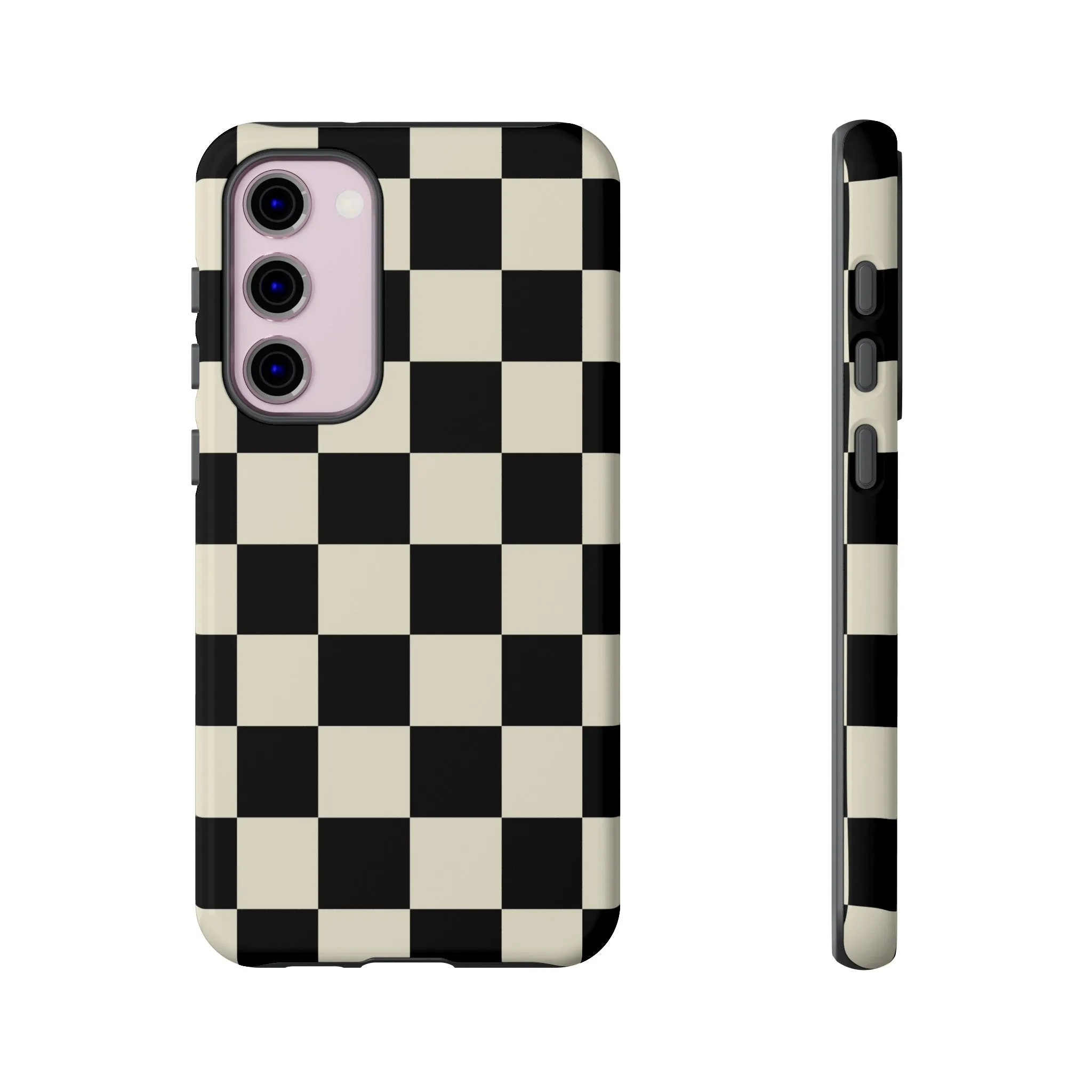Checkered Blend | Black & White Case