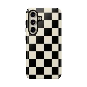 Checkered Blend | Black & White Case