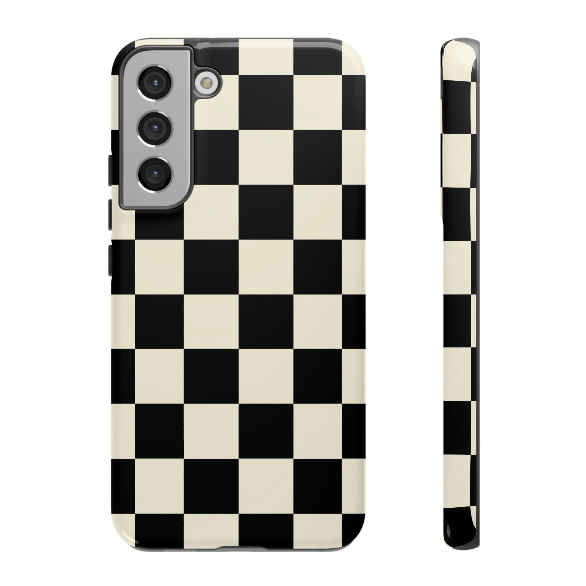 Checkered Blend | Black & White Case