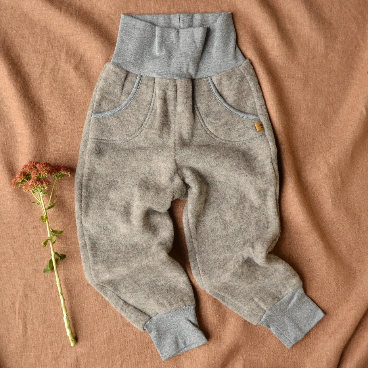 Child's Pants - 100% Organic Wool Fleece (2-6y)