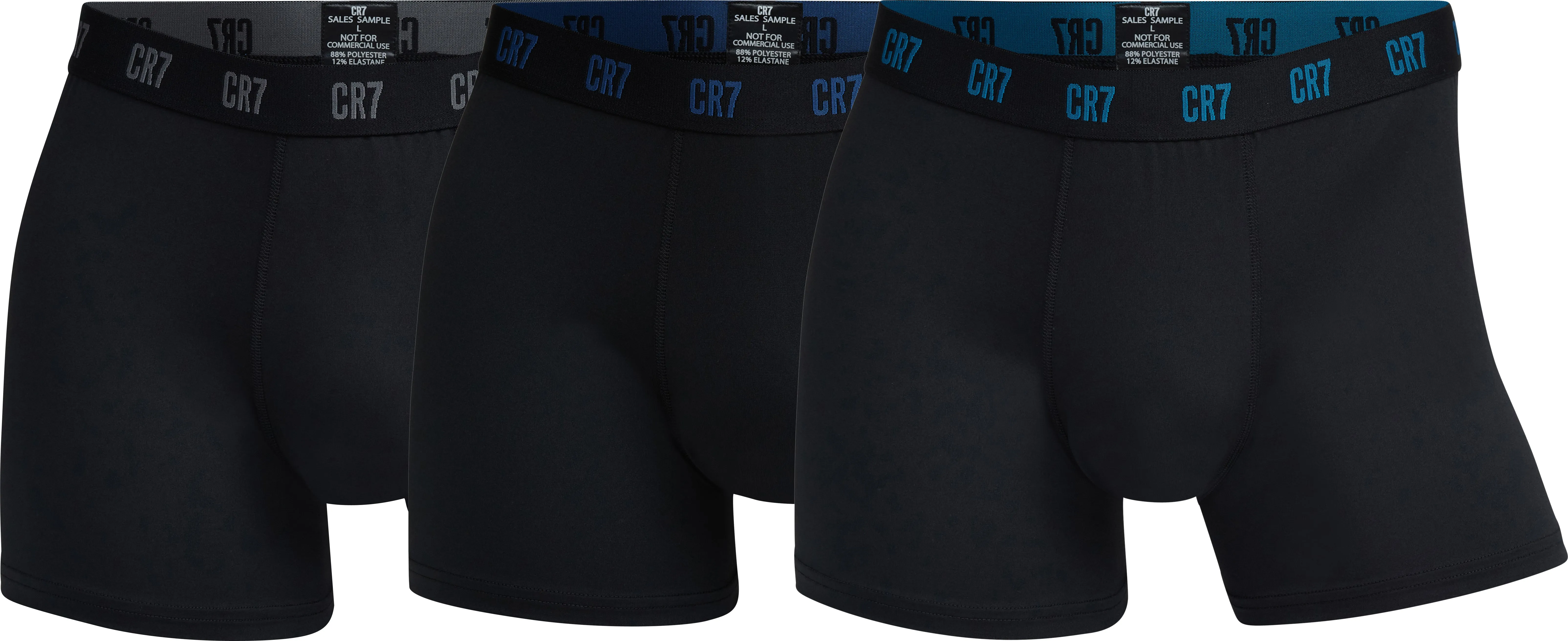 CR7 Men's 3 Pack Microfiber Blend