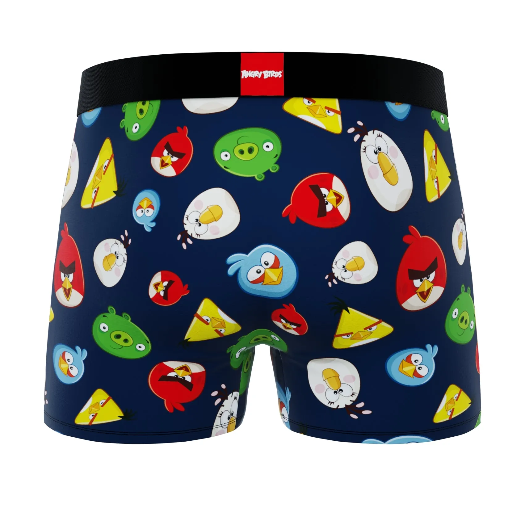 CRAZYBOXER Angry Birds All Characters  Men's Boxer Briefs (3 pack)