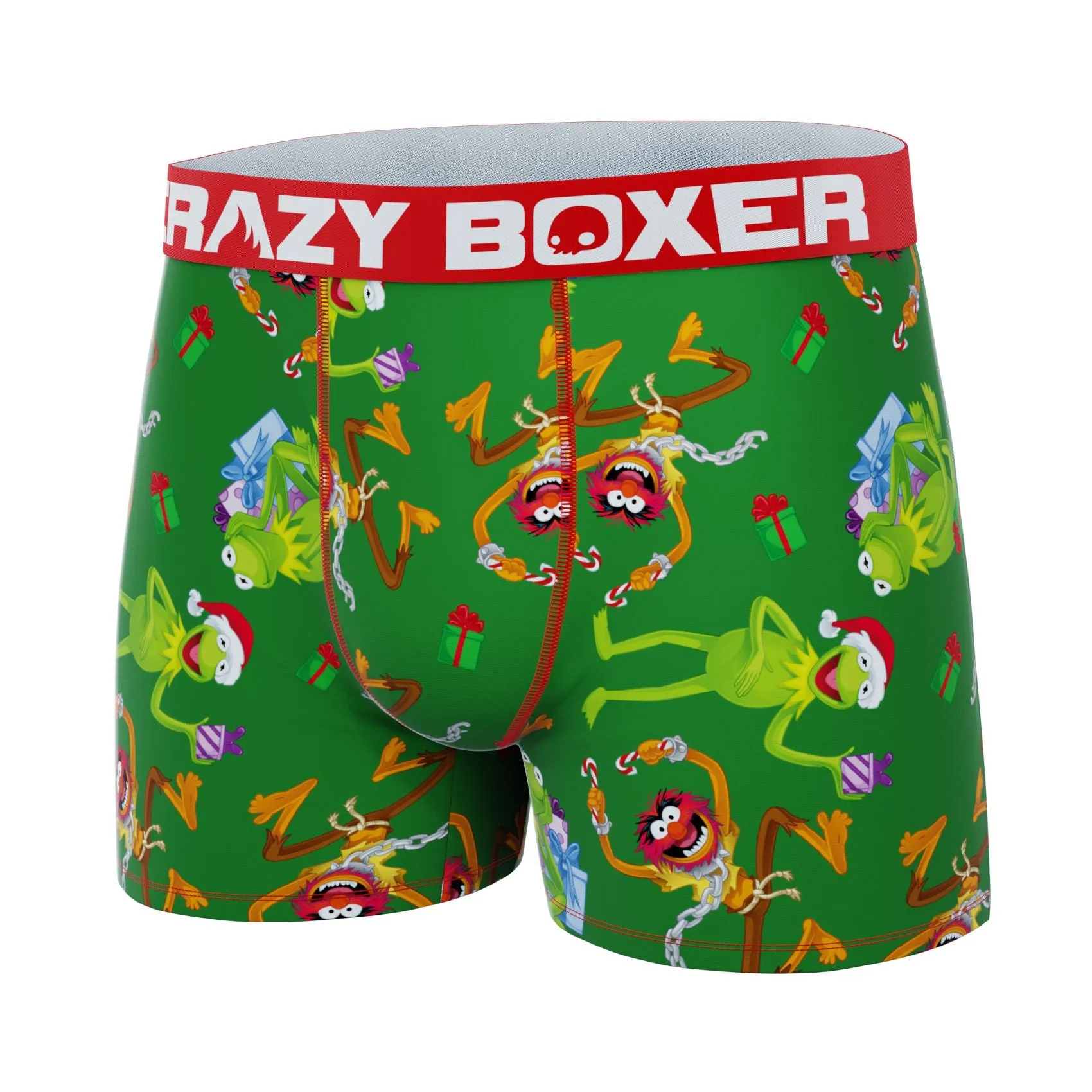 CRAZYBOXER Disney The Muppets Show group Holiday Men's Boxer Briefs