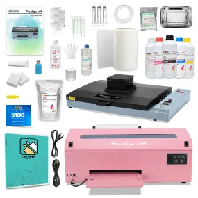 DTF Station Prestige A4 Curing Oven Bundle - Pink