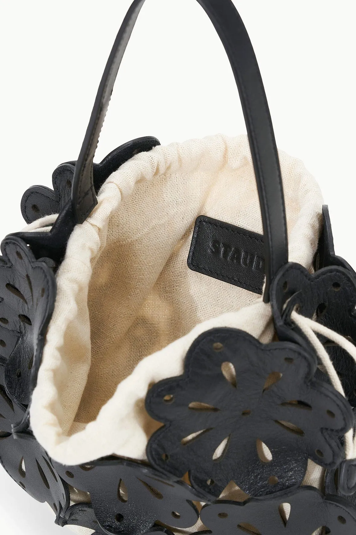 FLORA BASKET BAG | BLACK
