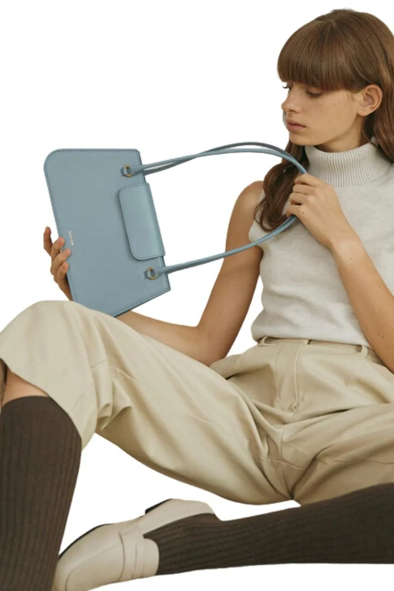 French Blue Pattie Bag