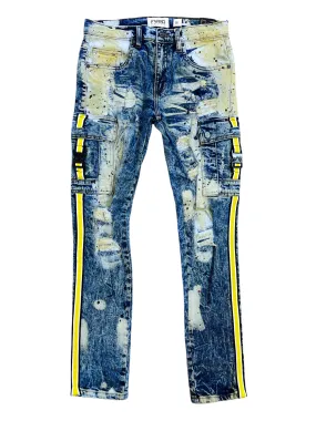 FWRD Kids 'Buckle Up' Grunge Denim 33582K/LK