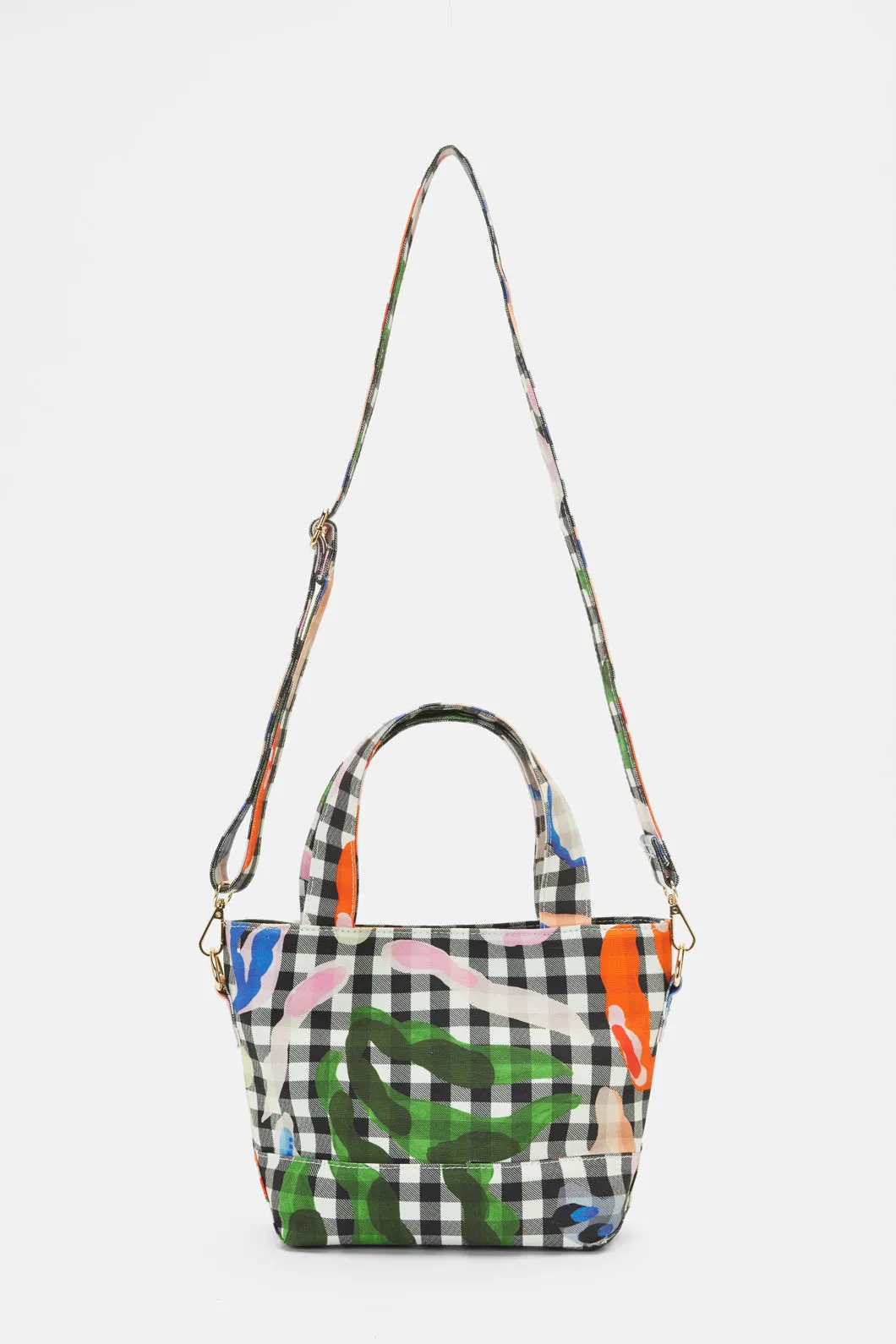 Garden Check Crossbody Bag