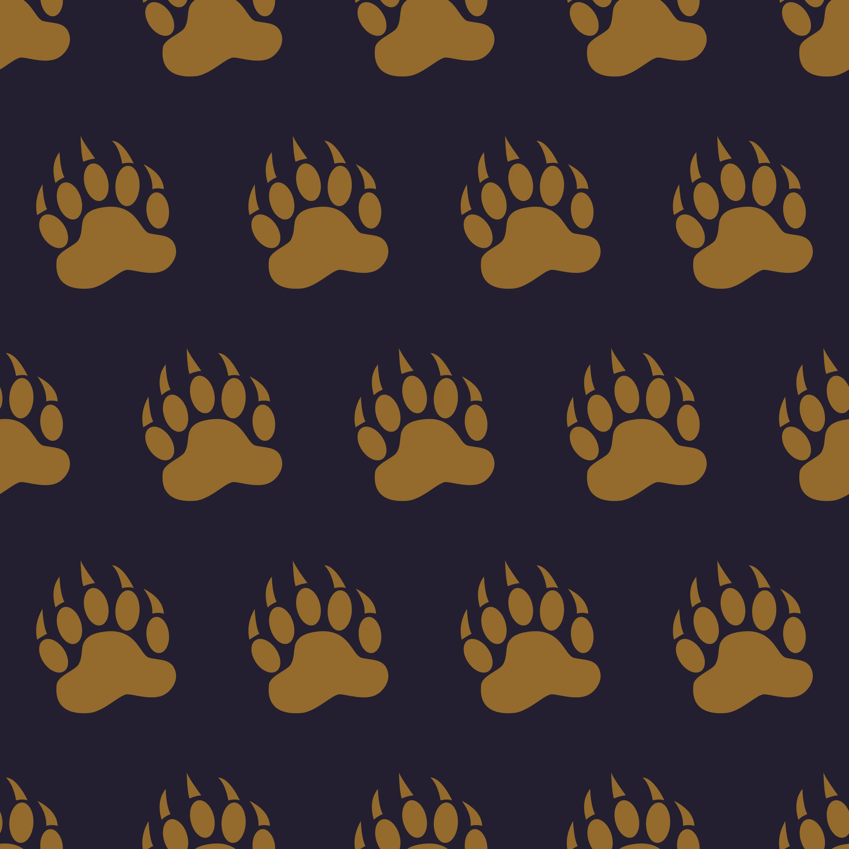 Grizzly Paw Prints - The Great Outdoors Collection