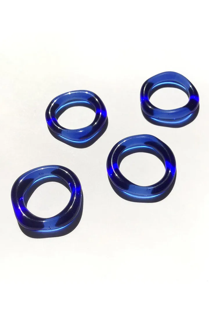 Jane D'Arensbourg Thin Band - Cobalt