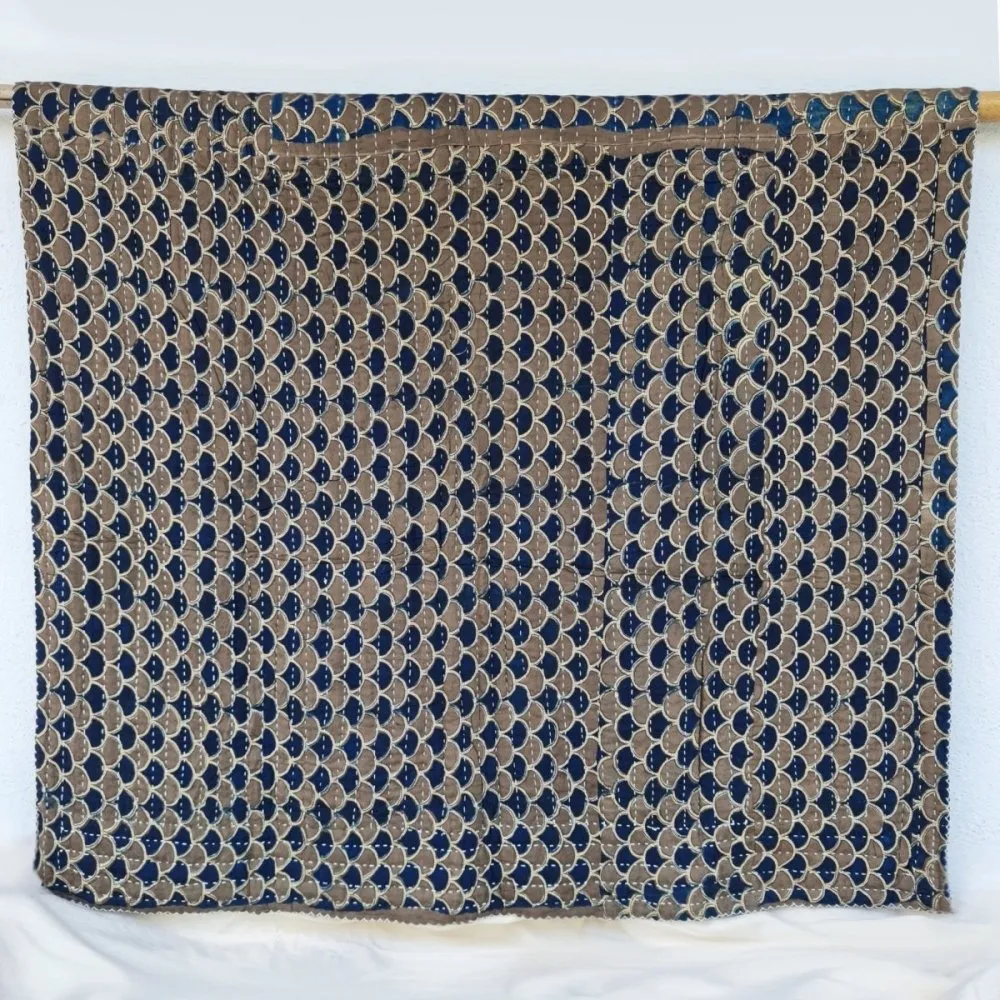 Patchwork Cotton Quilt Single Autumn Tide