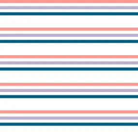 Pink And Blue Stripes - Dandelion Wishes Collection