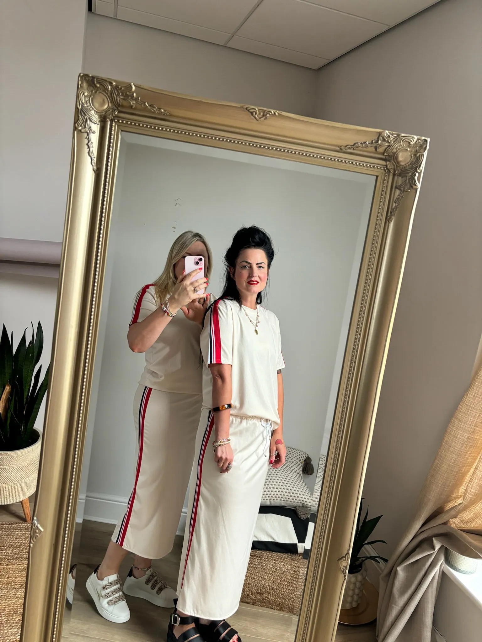 Short Sleeve T-Shirt and Skirt Set