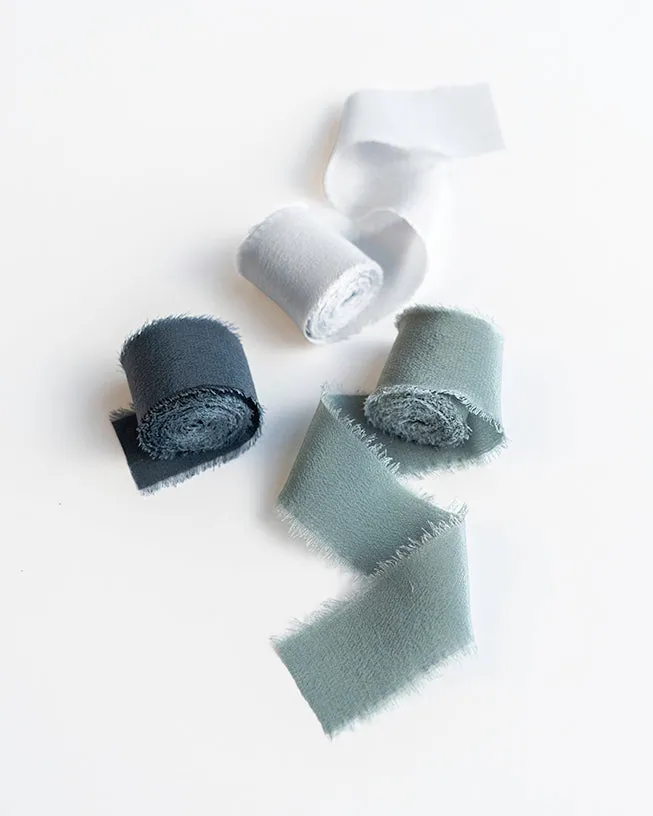 Silk Classic Ribbon in Cloud
