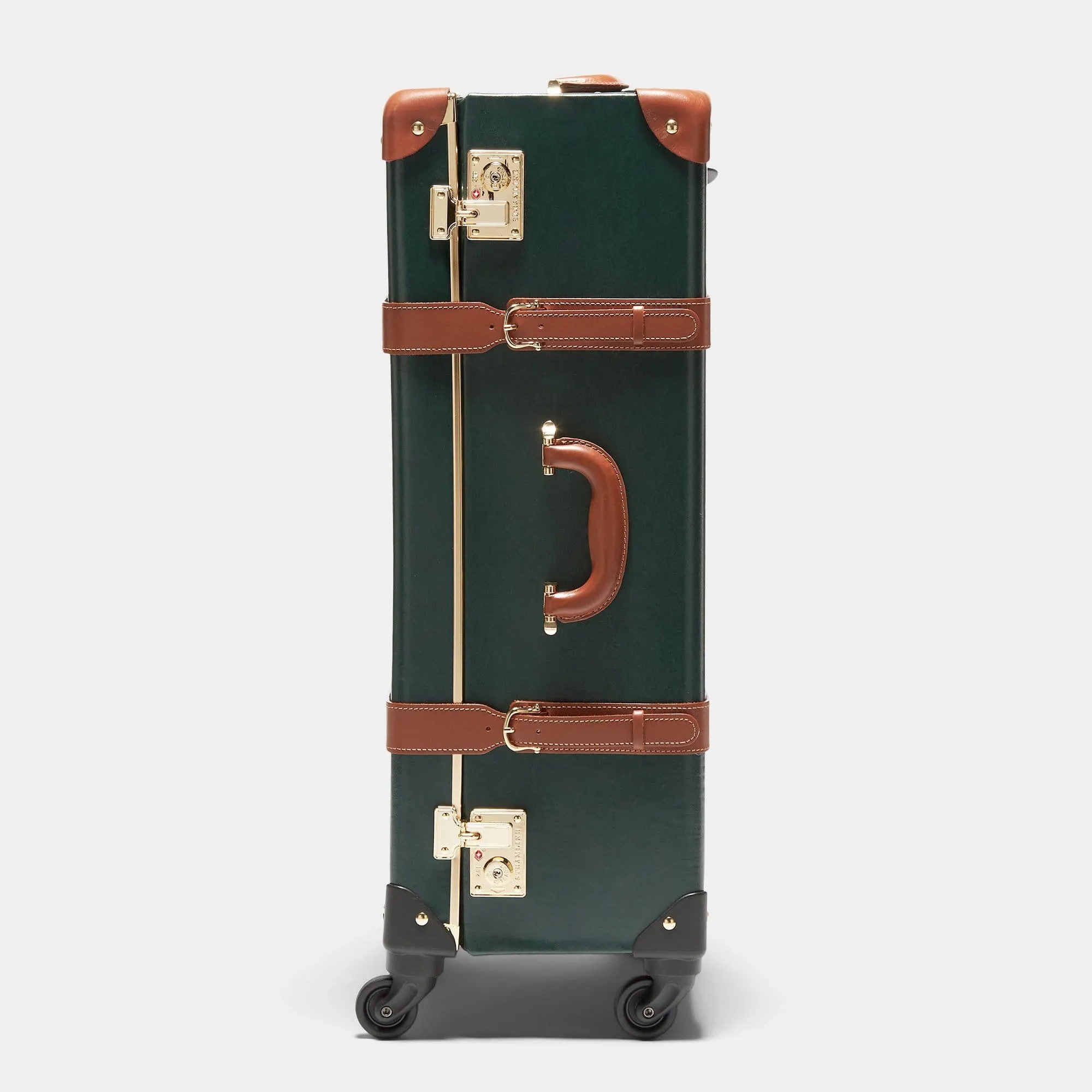 The Diplomat - Hunter Green Check In Spinner