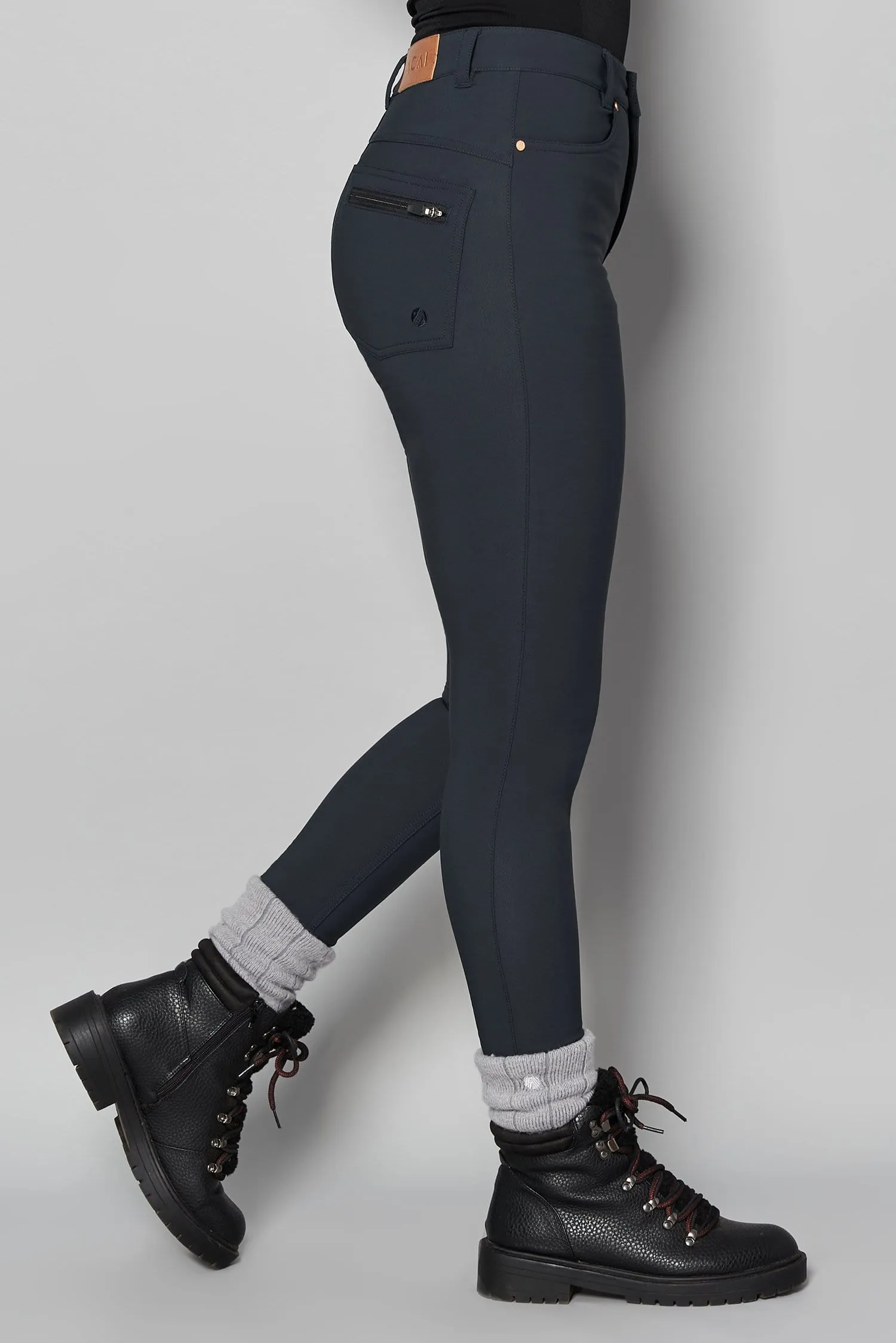 Thermal Skinny Outdoor Pants - Graphite