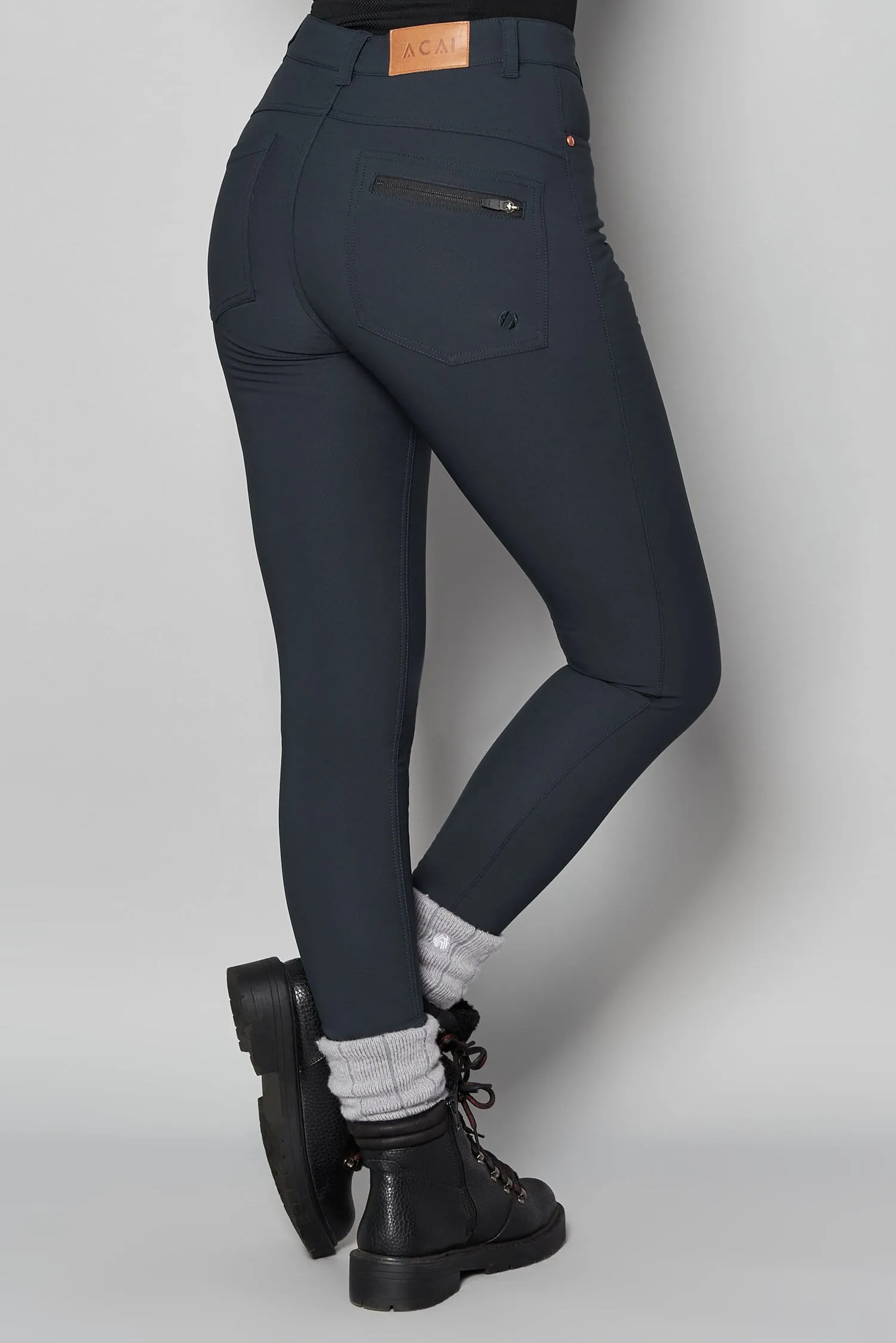 Thermal Skinny Outdoor Pants - Graphite