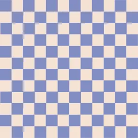 Violet Checks - Apricot Skies Collection
