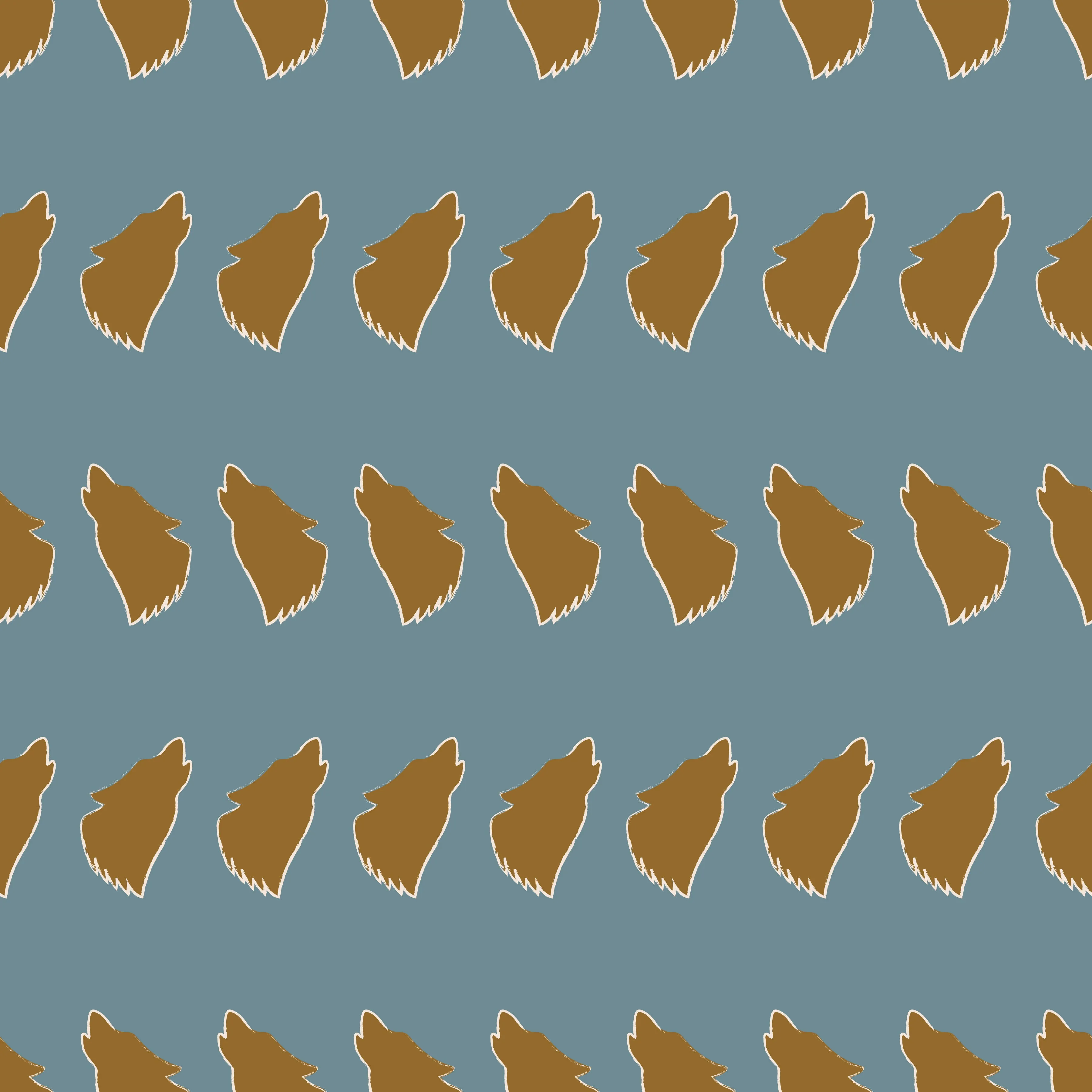 Wolf Heads - The Great Outdoors Collection
