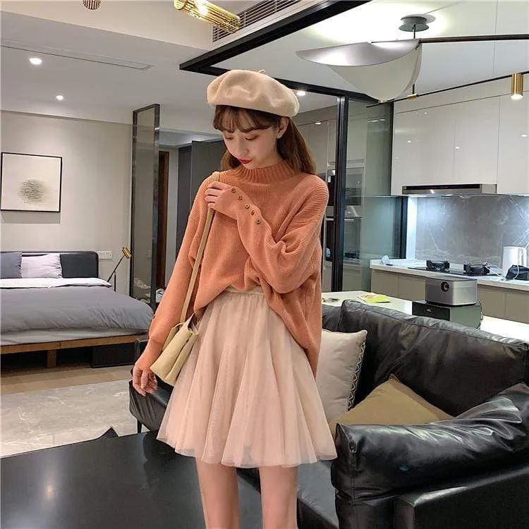 Women's Cute Mesh Bubble Skirts